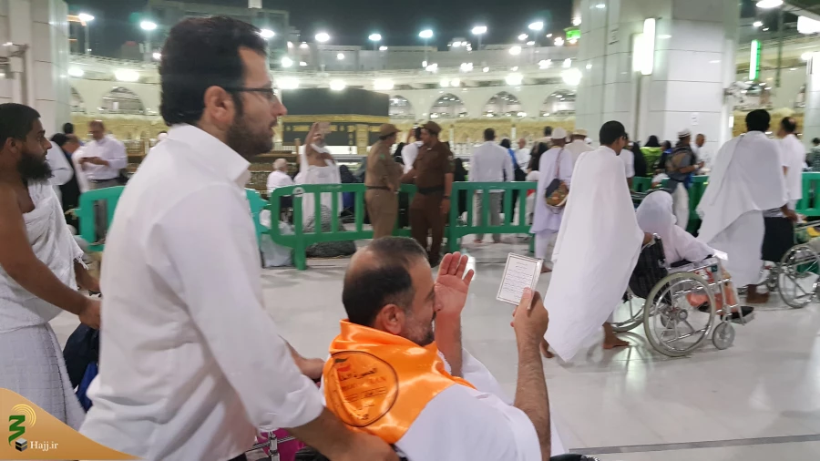 همراه با کاروان جانبازان در مسجدالحرام+گزارش تصویری 9
