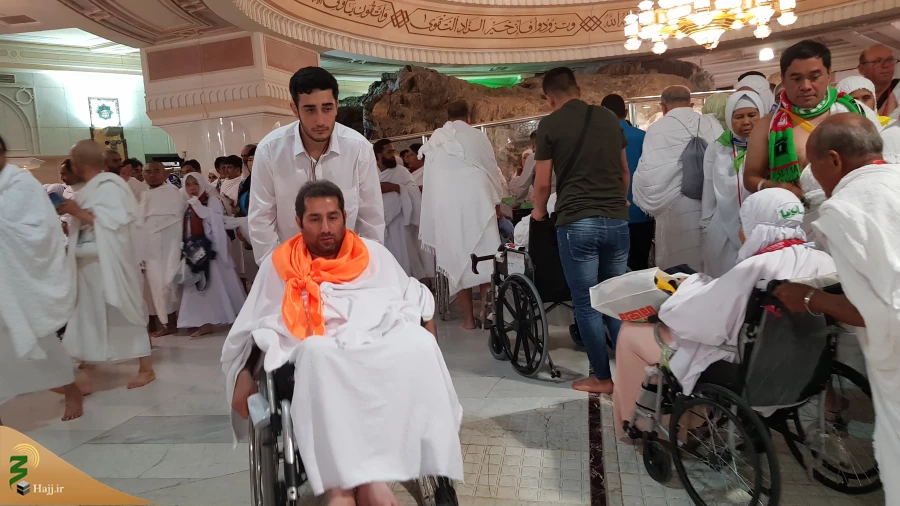 همراه با کاروان جانبازان در مسجدالحرام+گزارش تصویری 14