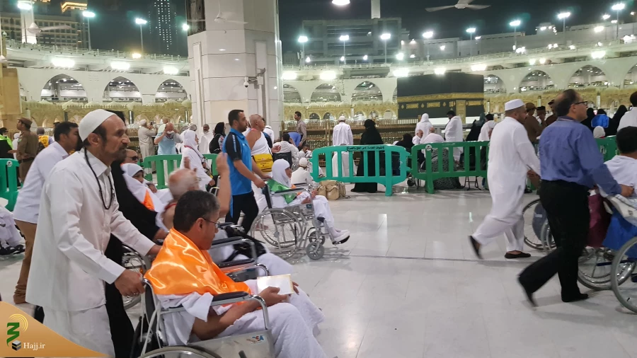 همراه با کاروان جانبازان در مسجدالحرام+گزارش تصویری 2
