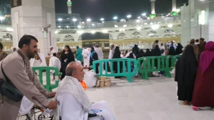 همراه با کاروان جانبازان در مسجدالحرام+گزارش تصویری 2