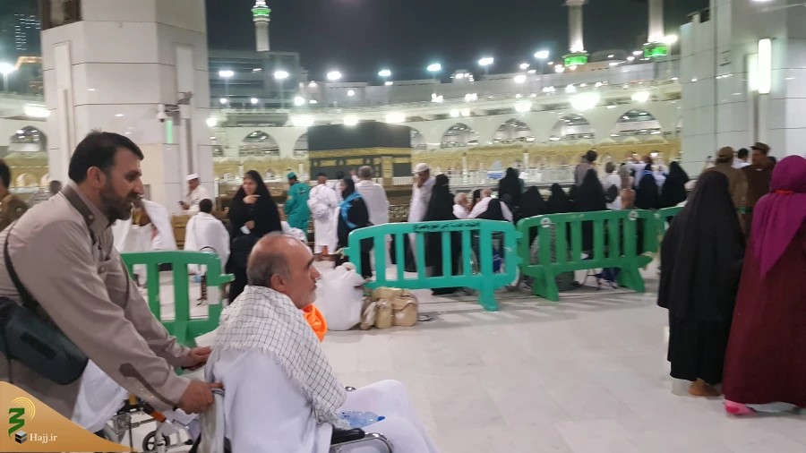 همراه با کاروان جانبازان در مسجدالحرام+گزارش تصویری 2