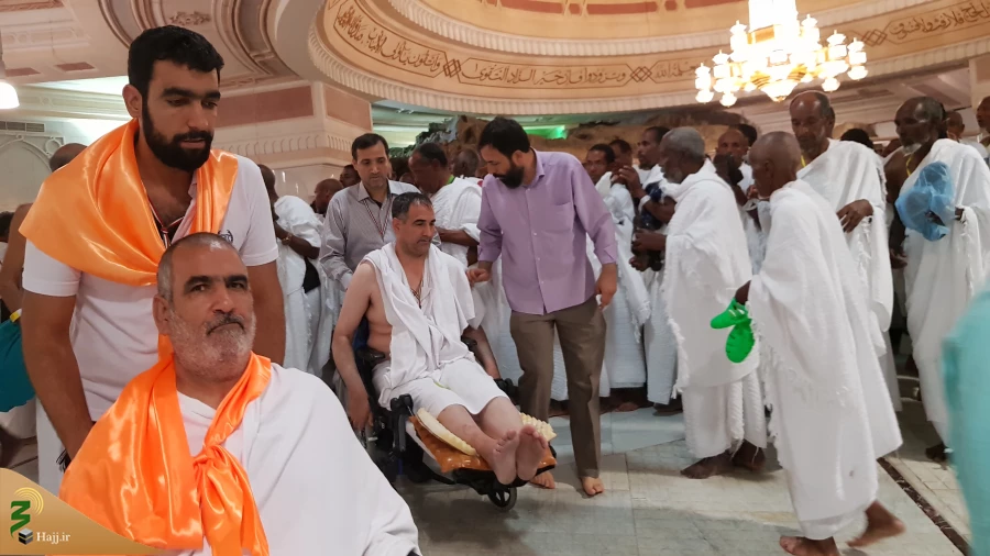همراه با کاروان جانبازان در مسجدالحرام+گزارش تصویری 2