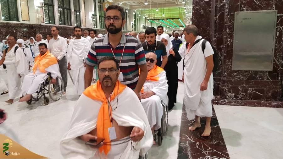 همراه با کاروان جانبازان در مسجدالحرام+گزارش تصویری 2
