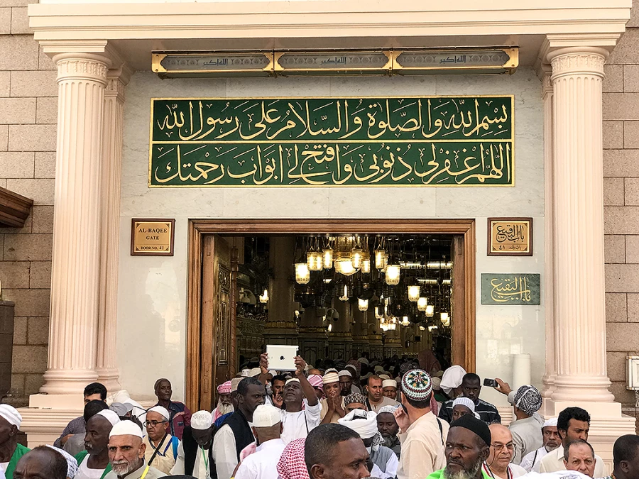 درهاى مسجد النبی 2