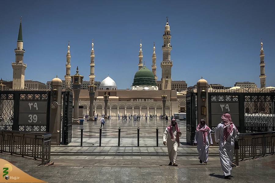 درهاى مسجد النبی 4