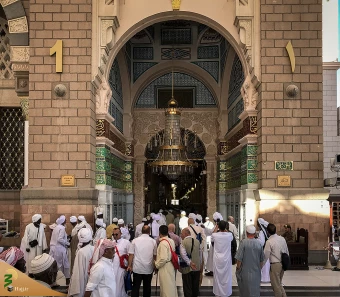 درهاى مسجد النبی 6