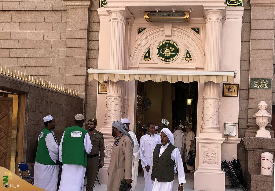 درهاى مسجد النبی 7