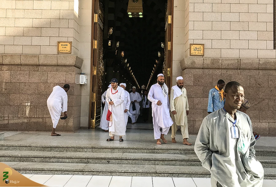 درهاى مسجد النبی 8