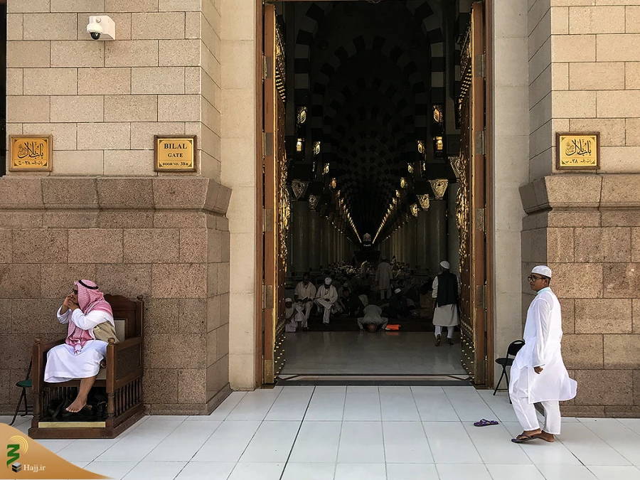 درهاى مسجد النبی 9