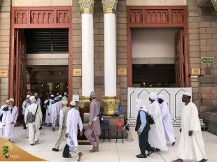 درهاى مسجد النبی 10