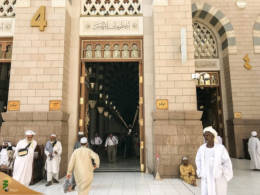 درهاى مسجد النبی 11