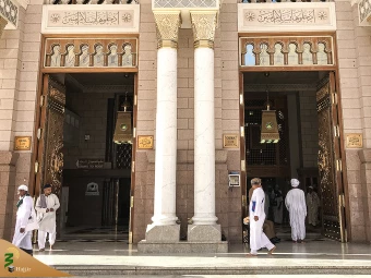 درهاى مسجد النبی 13