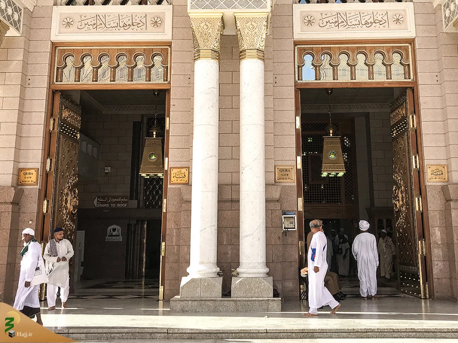 درهاى مسجد النبی 13
