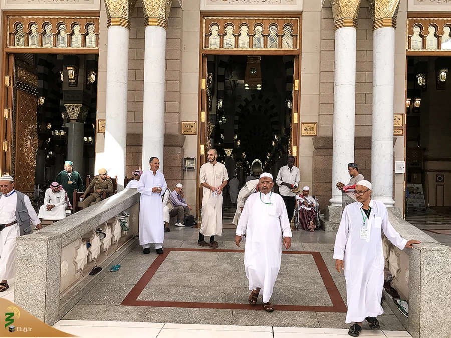 درهاى مسجد النبی 14