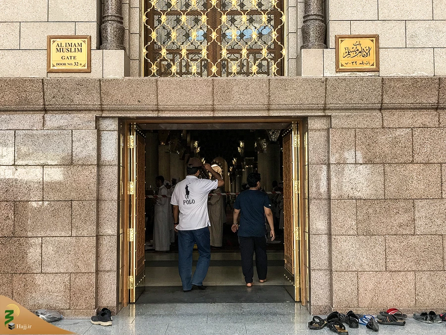 درهاى مسجد النبی 16