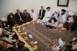 دیدار سرپرست حجاج ایرانی با نمایندگان بعثه های مراجع  در مدینه 6