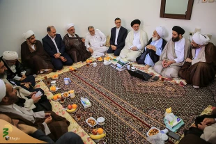دیدار سرپرست حجاج ایرانی با نمایندگان بعثه های مراجع  در مدینه 6