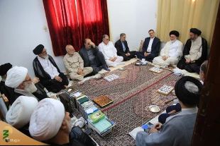 دیدار سرپرست حجاج ایرانی با نمایندگان بعثه های مراجع  در مدینه 7