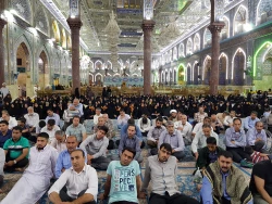 مراسم سخنرانی و مدیحه سرایی در حرم امام حسین علیه‌السلام برگزار شد - گزارش تصویری

مراسم سخنرانی و مدیحه سرایی به همت بعثه مقام معظم رهبری در حرم امام حسین علیه‌السلام و با شرکت انبوه زائران، برگزار شد. 3