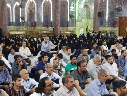 مراسم سخنرانی و مدیحه سرایی در حرم امام حسین علیه‌السلام برگزار شد - گزارش تصویری

مراسم سخنرانی و مدیحه سرایی به همت بعثه مقام معظم رهبری در حرم امام حسین علیه‌السلام و با شرکت انبوه زائران، برگزار شد. 2