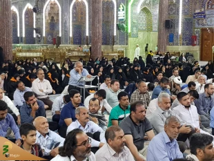 مراسم سخنرانی و مدیحه سرایی در حرم امام حسین علیه‌السلام برگزار شد - گزارش تصویری

مراسم سخنرانی و مدیحه سرایی به همت بعثه مقام معظم رهبری در حرم امام حسین علیه‌السلام و با شرکت انبوه زائران، برگزار شد. 2