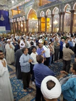 مراسم سخنرانی و مدیحه سرایی در حرم امام حسین علیه‌السلام برگزار شد - گزارش تصویری

مراسم سخنرانی و مدیحه سرایی به همت بعثه مقام معظم رهبری در حرم امام حسین علیه‌السلام و با شرکت انبوه زائران، برگزار شد. 2