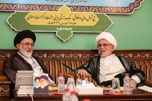 دیداررییس هیئت اعزامی مجلس اعلای عراق به حرمین شریفین با سرپرست حجاج ایرانی