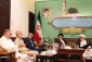 دیداررییس هیئت اعزامی مجلس اعلای عراق به حرمین شریفین با سرپرست حجاج ایرانی 3