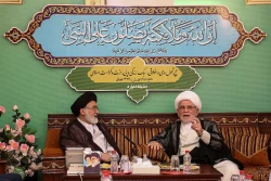 دیداررییس هیئت اعزامی مجلس اعلای عراق به حرمین شریفین با سرپرست حجاج ایرانی 4