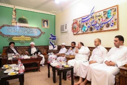 دیداررییس هیئت اعزامی مجلس اعلای عراق به حرمین شریفین با سرپرست حجاج ایرانی 5
