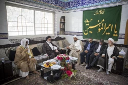 دیدار سرپرست حجاج ایرانی با امام جماعت مسجد شیعیان مدینه   6