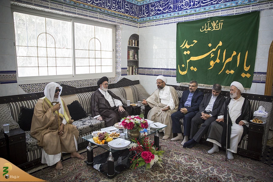 دیدار سرپرست حجاج ایرانی با امام جماعت مسجد شیعیان مدینه   6