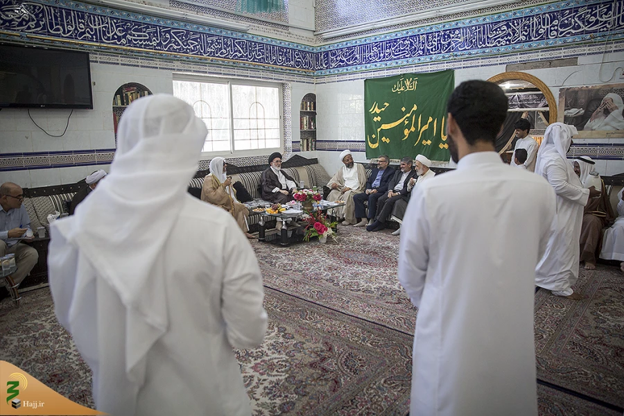 دیدار سرپرست حجاج ایرانی با امام جماعت مسجد شیعیان مدینه   8