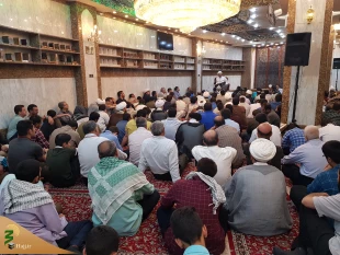حضرت ابوالفضل علیه السلام عبد مطیع خدا بود.

سخنران مراسم بعثه مقام معظم رهبری در حرم حسینی با اشاره زیارتنامه امام امام صادق تاکید کرد حضرت ابوالفضل علیه السلام عبد مطیع خدا بود و به این دلیل باب الحوائج است.
 2