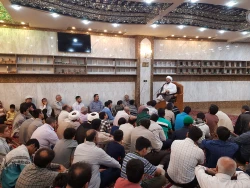 حضرت ابوالفضل علیه السلام عبد مطیع خدا بود.

سخنران مراسم بعثه مقام معظم رهبری در حرم حسینی با اشاره زیارتنامه امام امام صادق تاکید کرد حضرت ابوالفضل علیه السلام عبد مطیع خدا بود و به این دلیل باب الحوائج است.
 4