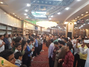 حضرت ابوالفضل علیه السلام عبد مطیع خدا بود.

سخنران مراسم بعثه مقام معظم رهبری در حرم حسینی با اشاره زیارتنامه امام امام صادق تاکید کرد حضرت ابوالفضل علیه السلام عبد مطیع خدا بود و به این دلیل باب الحوائج است.
 9