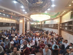 اگر انسان خوب باشد خداهم اورا مورد تفضل قرار می دهد 

سخنران مراسم بعثه مقام معظم رهبری در سرداب علقمی با اشاره به اینکه اگر انسان خوب باشدوگناه نکند خداهم اورامورد تفضل خود قرار می دهدتأکید کرد: خدا از 1400سال پیش برنامه داده وماعمل نمی کنیم وبه مشکل ب