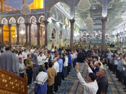 ریسمان محکم الهی همان ولایت اهل بیت(ع)است

خطیب بعثه مقام معظم رهبری در کربلا در جمع زائرین ایرانی در حرم امام حسین(ع)گفت:هرکس دوست دارد به ریسمان محکم الهی چنگ بزند باید به ولایت اهل بیت(ع) چنگ بزند. 2