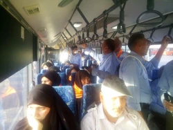حمل و نقل زائران  ایرانی در شهر مکه با 296 دستگاه اتوبوس  7