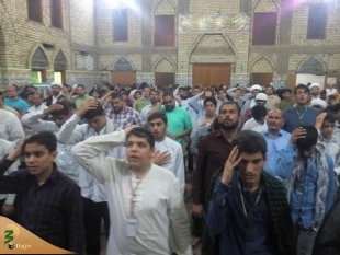 برگزاری دعای توسل در جوار مرقد کاظمین علیهماالسلام- تصویری

دعای توسل در جوار مرقد مطهر و نورانی امام کاظم(ع) و امام جواد (ع) با همراهی زائران ایرانی، برگزار شد.

 2