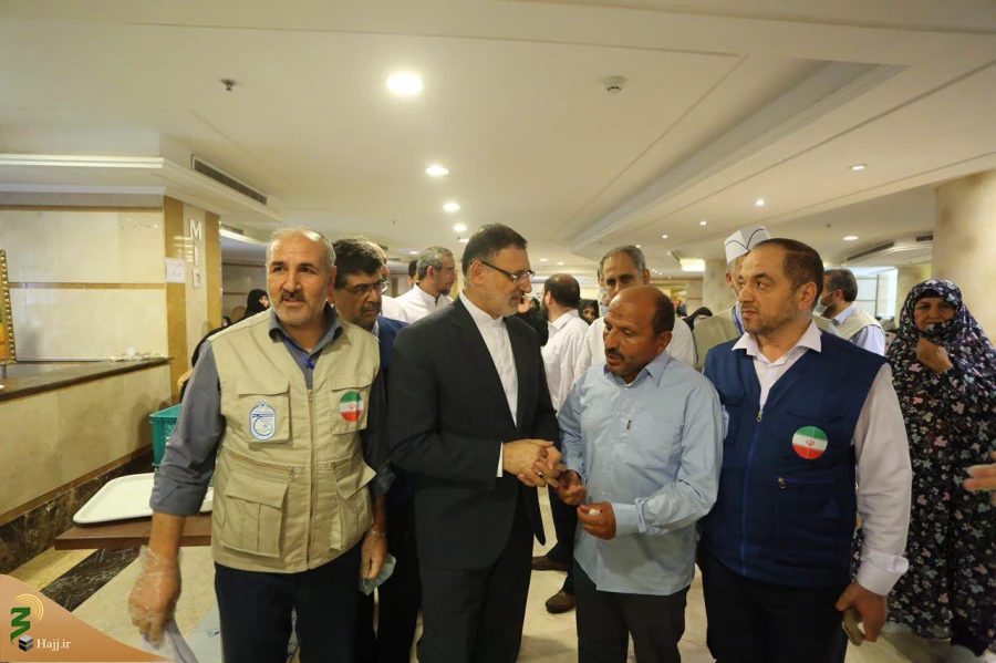 بازدید رییس سازمان حج و زیارت از هتل زایران ایرانی در مکه  4