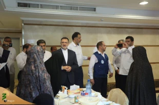 بازدید رییس سازمان حج و زیارت از هتل زایران ایرانی در مکه  6
