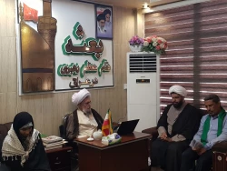 دردیدار اتحادیه انجمن اسلامی دانش آموزان سفیران دوسویه عنوان شدند

مسئول دفترنمایندگی بعثه مقام معظم رهبری درعراق دردیدار اتحادیه انجمن اسلامی دانش آموزان استان یزد آنان را سفیران دوسویه عنوان کرد که از یک سو سفیر جمهوری اسلامی درعراق وازسوی دیگرسفیر حض