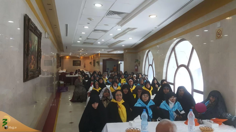 حضور پرشور زائران ایرانی درمحافل انس و معرفت درمدینه 9