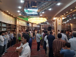 مراسم سخنرانی و مدیحه سرایی در سرداب حرم حضرت عباس علیه‌السلام برگزار شد - گزارش تصویری

مراسم سخنرانی و مدیحه سرایی به همت بعثه مقام معظم رهبری در سرداب حرم حضرت عباس علیه‌السلام و با شرکت انبوه زائران، برگزار شد. 7