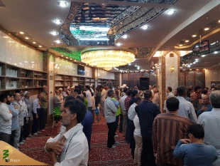 مراسم سخنرانی و مدیحه سرایی در سرداب حرم حضرت عباس علیه‌السلام برگزار شد - گزارش تصویری

مراسم سخنرانی و مدیحه سرایی به همت بعثه مقام معظم رهبری در سرداب حرم حضرت عباس علیه‌السلام و با شرکت انبوه زائران، برگزار شد. 7