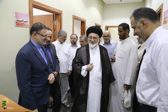 بازدید سرپرست حجاج ایرانی از ستاد اجرایی حج  2
