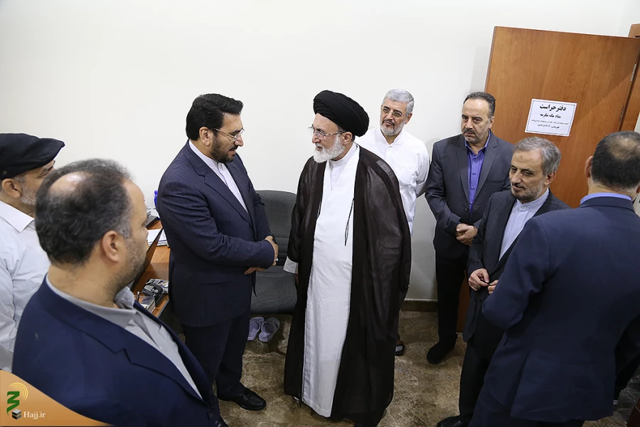 بازدید سرپرست حجاج ایرانی از ستاد اجرایی حج  4
