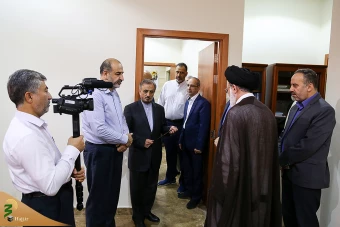 بازدید سرپرست حجاج ایرانی از ستاد اجرایی حج  5