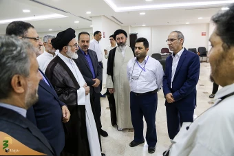 بازدید سرپرست حجاج ایرانی از ستاد اجرایی حج  7